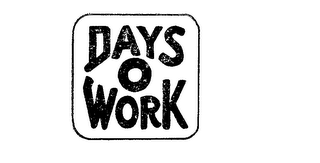 DAYS O WORK logo