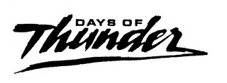 DAYS OF THUNDER logo