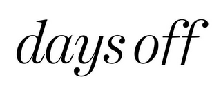 DAYS OFF logo