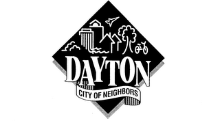 DAYTON CITY OF NEIGHBORS logo