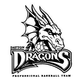 DAYTON DRAGONS PROFESSIONAL BASEBALL TEAM logo