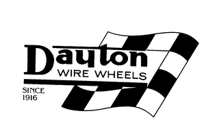 DAYTON WIRE WHEELS SINCE 1916 logo