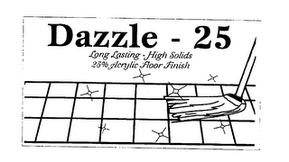 DAZZLE - 25 LONG LASTING- HIGH SOLIDS 25% ACRYLIC FLOOR FINISH logo