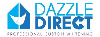 DAZZLE DIRECT PROFESSIONAL CUSTOM WHITENING logo
