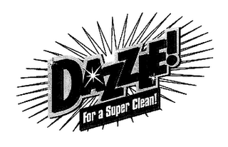 DAZZLE! FOR A SUPER CLEAN! logo