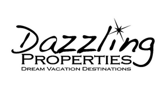 DAZZLING PROPERTIES DREAM VACATION DESTINATIONS logo