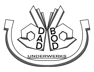 DB DAD BOD UNDERWERKS U logo