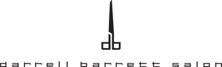 DB DARRELL BARRETT SALON logo