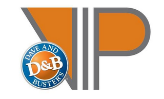 D&B DAVE & BUSTER'S VIP logo