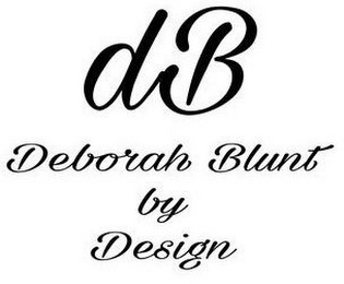 DB DEBORAH BLUNT BY DESIGN logo