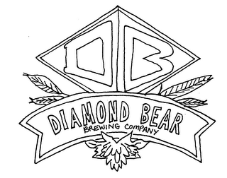 DB DIAMOND BEAR BREWING COMPANY logo