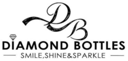 DB DIAMOND BOTTLES SMILE,SHINE&SPARKLE logo