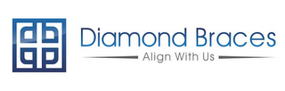 DB DIAMOND BRACES ALIGN WITH US logo