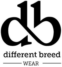 DB DIFFERENT BREED WEAR logo