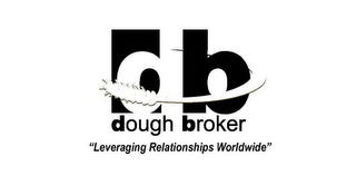 DB DOUGH BROKER "LEVERAGING RELATIONSHIPS WORLDWIDE" logo