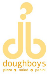 DB, DOUGHBOYS PIZZA SALAD PANINI logo