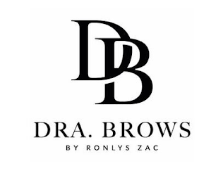 DB DRA. BROWS BY RONLYS ZAC logo