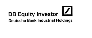 DB EQUITY INVESTOR DEUTSCHE BANK INDUSTRIAL HOLDINGS logo
