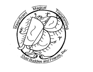 DB MAGNIFICENT MAGICAL TRANSFORMING DUST BUDDIES AND FRIENDS, INC. logo