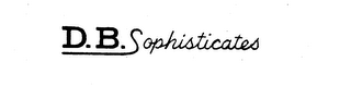 D.B. SOPHISTICATES logo