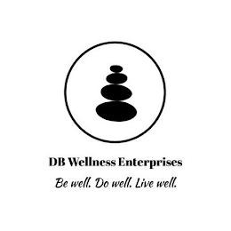 DB WELLNESS ENTERPRISES BE WELL. DO WELL. LIVE WELL. logo