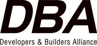 DBA DEVELOPERS & BUILDERS ALLIANCE logo