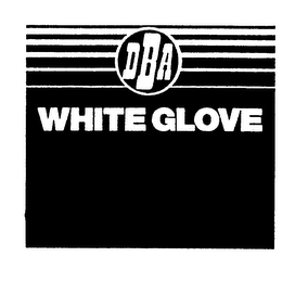 DBA WHITE GLOVE logo