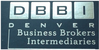 DBBI DENVER BUSINESS BROKERS INTERMEDIARIES logo