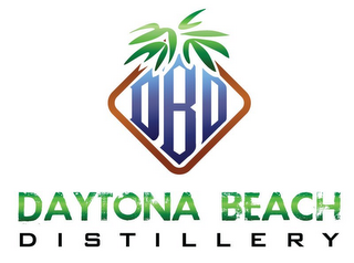 DBD DAYTONA BEACH DISTILLERY logo