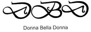DBD DONNA BELLA DONNA logo