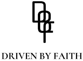 DBF DRIVEN BY FAITH logo