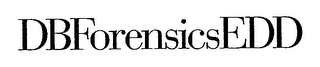 DBFORENSICSEDD logo