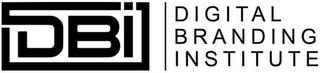 DBI DIGITAL BRANDING INSTITUTE logo