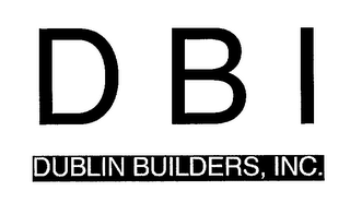 DBI DUBLIN BUILDERS, INC. logo
