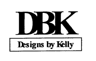 DBK DESIGNS BY KELLY logo