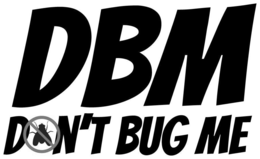 DBM DON'T BUG ME logo
