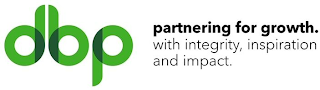 DBP PARTNERING FOR GROWTH. WITH INTEGRITY, INSPIRATION AND IMPACT. logo
