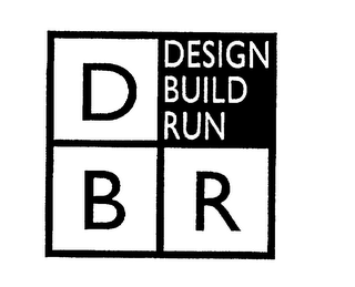 DBR DESIGN BUILD RUN logo