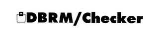 DBRM/CHECKER logo