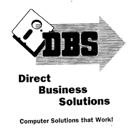 DBS DIRECT BUSINESS SOLUTIONS COMPUTER SOLUTIONS THAT WORK! logo
