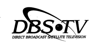 DBS TV DIRECT BROADCAST SATELLITE TELEVISION logo