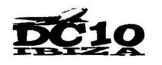 DC 10 IBIZA logo