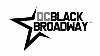 DC BLACK BROADWAY logo