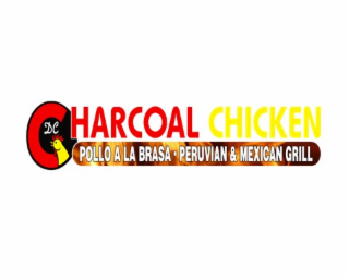 DC CHARCOAL CHICKEN POLLO A LA BRASA ▪ PERUVIAN & MEXICAN GRILL logo