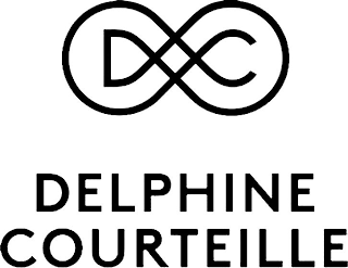DC DELPHINE COURTEILLE logo