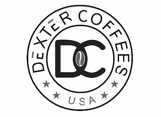 DC DEXTER COFFEES USA logo