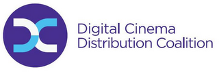 DC DIGITAL CINEMA DISTRIBUTION COALITION logo