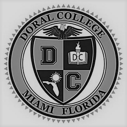 DC DORAL COLLEGE MIAMI FLORIDA DC logo