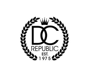 DC REPUBLIC EST. 1975 logo