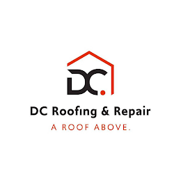 DC ROOFING & REPAIR A ROOF ABOVE. logo